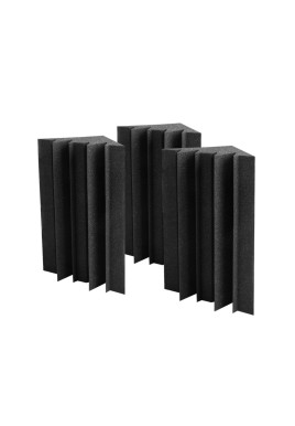 Alpha Acoustic Foam 40pcs Corner Bass Trap Sound Absorption Proofing Treatment