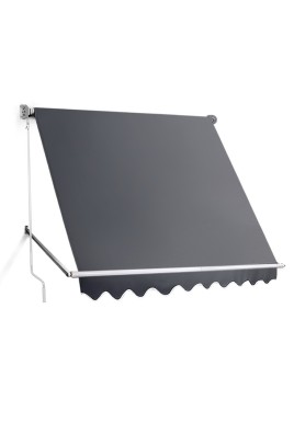 Instahut Window Fixed Pivot Arm Awning Outdoor Blinds Retractable Canopy1.8X2.1M