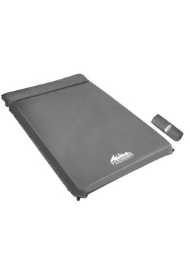 Weisshorn Self Inflating Mattress 10CM Camping Sleeping Mat Air Double Grey
