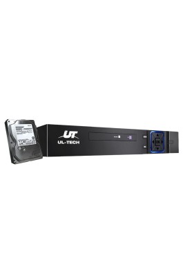 UL-tech 4CH DVR 1080P 5in1 CCTV Video Recorder 4TB Hard Drive