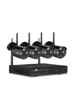 UL-tech Wireless CCTV Security System 8CH NVR 3MP 4 Bullet Cameras