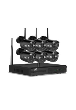UL-tech Wireless CCTV Security System 8CH NVR 3MP 6 Bullet Cameras
