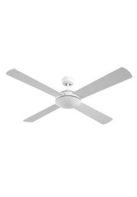 Devanti 52'' Ceiling Fan w/Remote - White