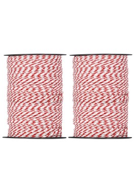 Giantz Electric Fence Poly Rope 2x 500M