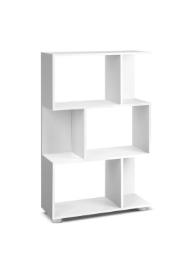 Artiss Bookshelf 3 Tiers - NINA White