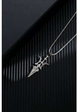 Halberd - Goth Punk Crucifix Necklace 