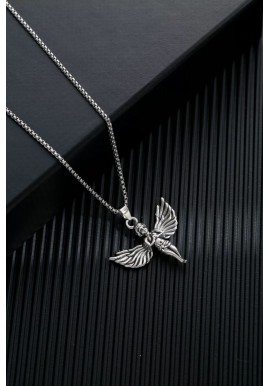 Angel - Goth Punk Crucifix Necklace 