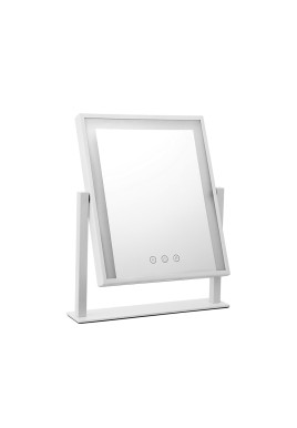 Embellir Makeup Mirror 25x30cm with Led light Lighted Standing Mirrors White