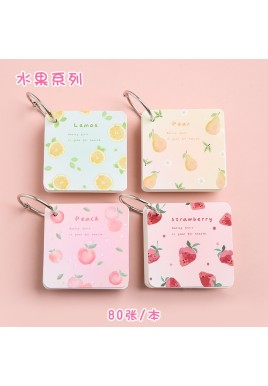 Fruit (4 notebooks in a pack)