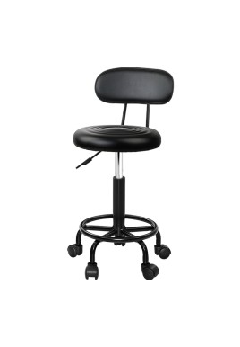Artiss Salon Stool Swivel Chair Backrest
