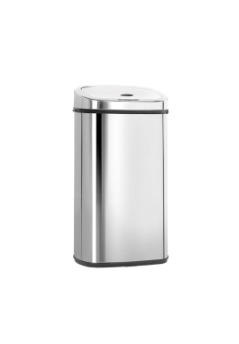 Devanti 50L Motion Sensor Bin Rubbish Automatic Silver