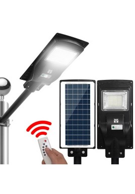 Leier 80 LED Solar Street Light 90W Flood Motion Sensor Remote Outdoor Wall Lamp