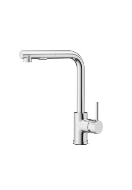Kitchen Mixer Tap Pull Out Rectangle 2 Mode Sink Basin Faucet Swivel WELS Chrome