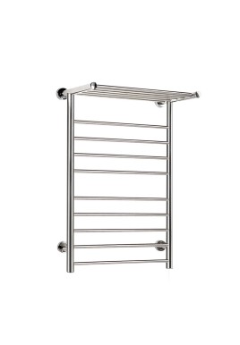 Devanti Electric Heated Towel Rail Rack 14 Bars Wall Mounted Clothes Dry Warmer