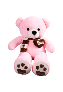 Huge 100cm Giant Pink Teddy Bear Soft Plush