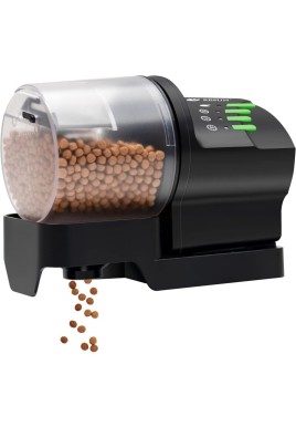 Aquarium Fish Feeder, Multifunctional Adjustable Automatic Food Dispenser Plug In Turtle Vacation Feeder Resun Af2020