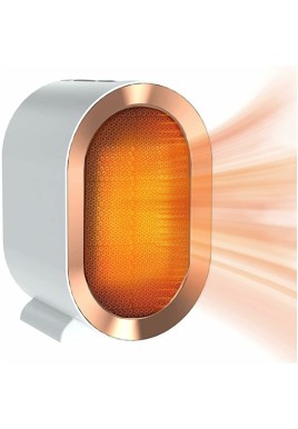 1200W Electric Ceramic Fan Heater With 2 Heat Settings And Overheat Protection Fast Heating And Quiet With Low Energy