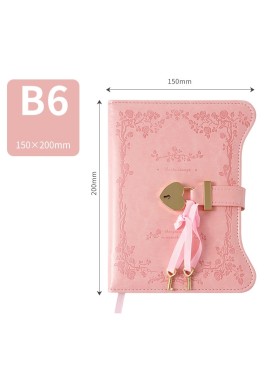 Diary - Journal - diary with lock - password book - Notebook - notebook b6 - diary for adults - books - Retro - Creative - Christmas gifts - Christmas gifts for adults - gift for women - gift for men - 1 piece