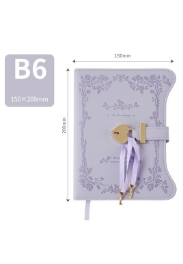 Diary - Journal - diary with lock - password book - Notebook - notebook b6 - diary for adults - books - Retro - Creative - Christmas gifts - Christmas gifts for adults - gift for women - gift for men - 1 piece