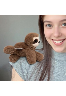 Shoulder Plush, Magnetic Plushs Toy Riding Stuffed Animals Toy, Cute Stuffed Doll with Magnet, Shoulder Parrot Plush Toy Home Decoration for Birthday Party Holiday Christmas Gift