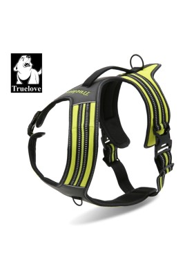 Reflective Heavy Duty Harness Neon Yellow M