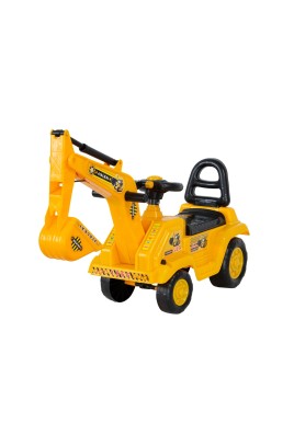 Ride-on Children’s Toy Excavator Truck (Yellow)