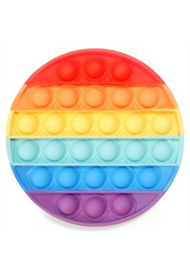 Rainbow Round Push And Pop