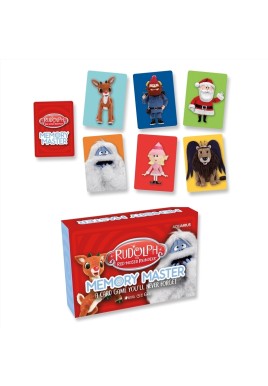 Memory Master Card Game - Rudolph The Red Nosed Reindeer  Edition