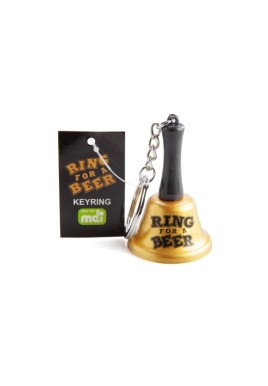 Ring For Beer Bell Keychain