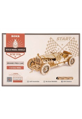 Diy Grand Prix Car 3D Kit