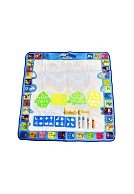 GOMINIMO Kids Water Paint Mat with Alphabet and Animals Design (1m x 1m)