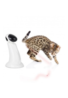Laser Beam Cat Toy - Interactive Automatic Robot Pointer Pet Kitty Play - AFP