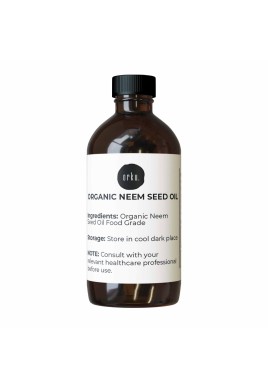 Orku 100ml Organic Neem Seed Oil  Debitterised Cold Pressed Azadirachtin Indica