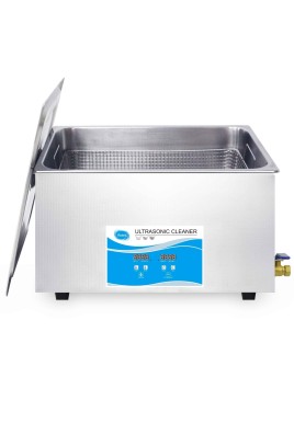 30L Digital Ultrasonic Cleaner Jewelry Ultra Sonic Bath Degas Parts Cleaning