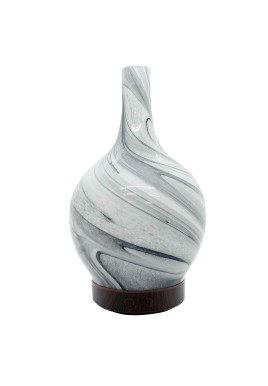 Essential Oil Aroma Diffuser - 100ml Glass Marble Aromatherapy Mist Humidifier