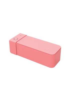 600ml Ultrasonic Jewellery Cleaner Mini Pink - Portable Personal Sonic Bath