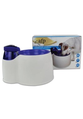 2L Fountain Fresh Pet Water Filter Bowl - Interactive Dog Cat Purifier