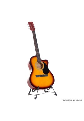 Karrera Acoustic Cutaway 40in Guitar - Sunburst