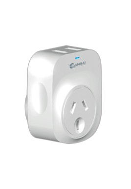 Sansai Travel Adaptor 2 X USB - UK