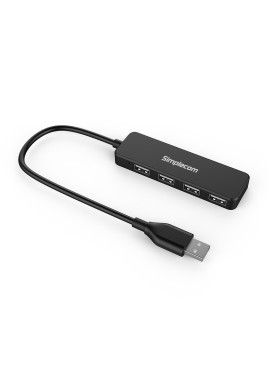 Simplecom CH241 Hi-Speed 4 Port Ultra Compact USB 2.0 Hub