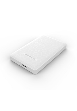 Simplecom SE101 Compact Tool-Free 2.5'' SATA to USB 3.0 HDD/SSD Enclosure White