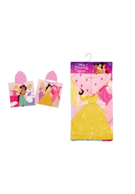 Caprice Princesses Pink Cotton Hooded Licensed Towel 60 x 120 cm