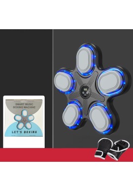 Bluetooth Music Boxing Machine With Adult Gloves - Reaction Training - With Half-Finger Gloves