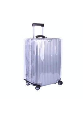 Waterproof Pvc Trolley Suitcase Cover - 30 Inch Rimless Transparent Dustproof