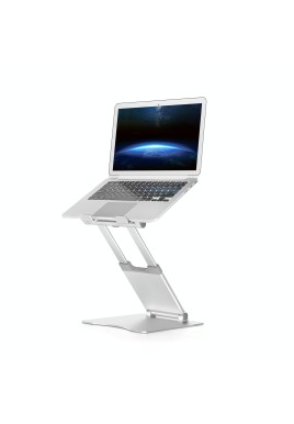 Foldable Aluminum Laptop Stand - Adjustable Height