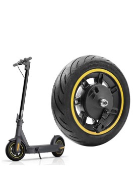 Front Wheel for Ninebot Max G30 - 10 Inch Tubeless Yellow