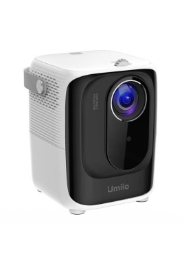 Portable Smart Led Projector - 720P Hd 113 Lumens - White