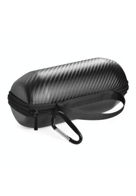 Carbon Fiber Bluetooth Speaker Bag for Jbl Flip 5 - Set of 2 Black