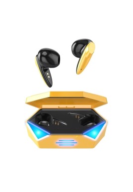 True Stereo Touch Gaming Bluetooth Earphones - G20 Tws 5.2 - Yellow