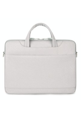 Versatile Laptop Shoulder Bag - Single Strap - Grey